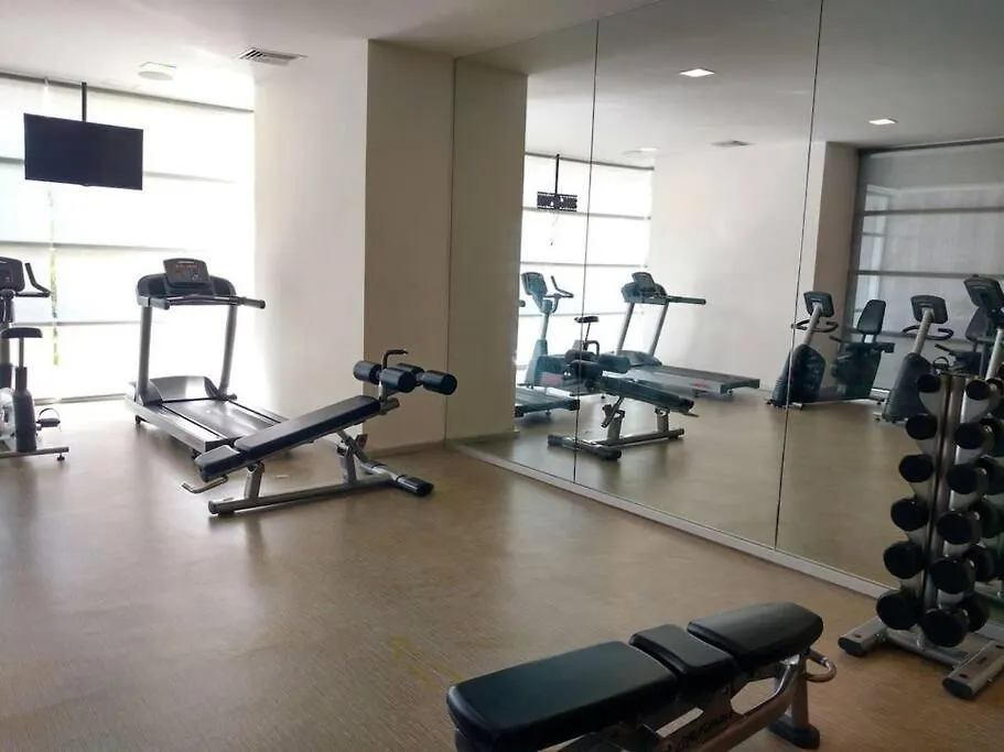 Beautiful 2B 2Br Ocean/Lagoon View Pool Gym Cancun Daire
